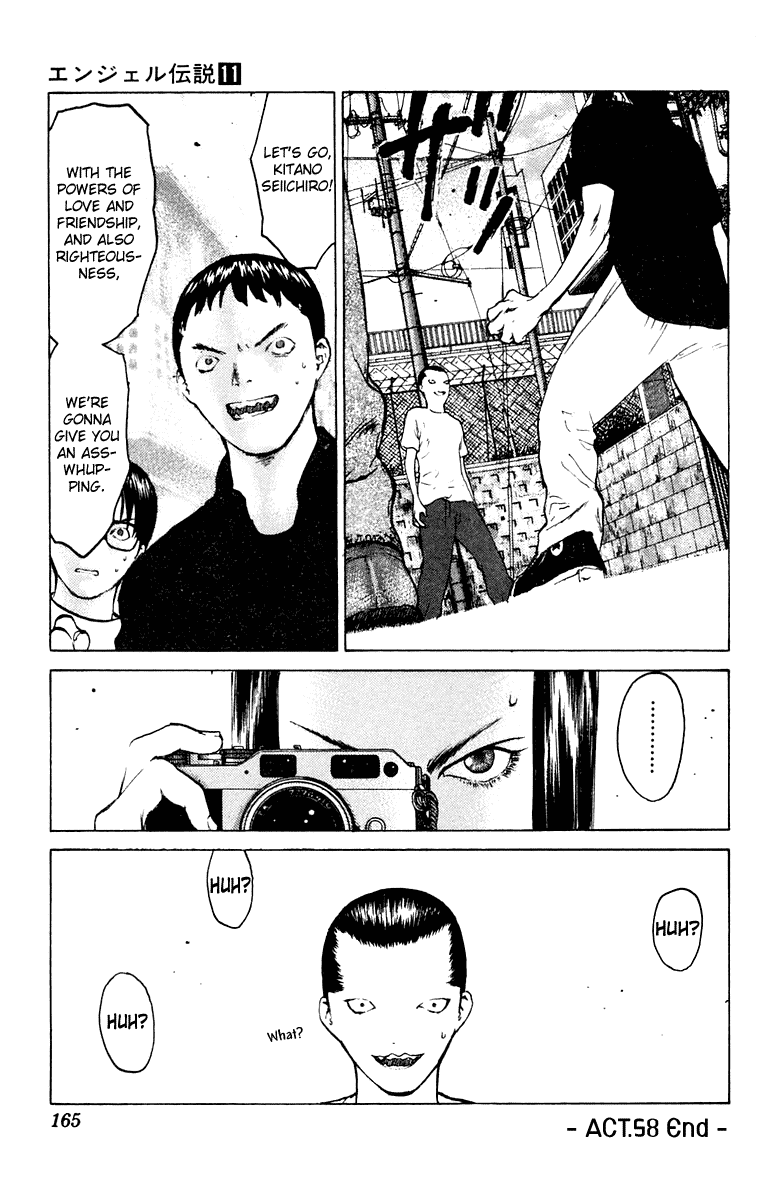 Angel Densetsu Chapter 58 page 32 - Chapter 58: The Crossroads of Hell