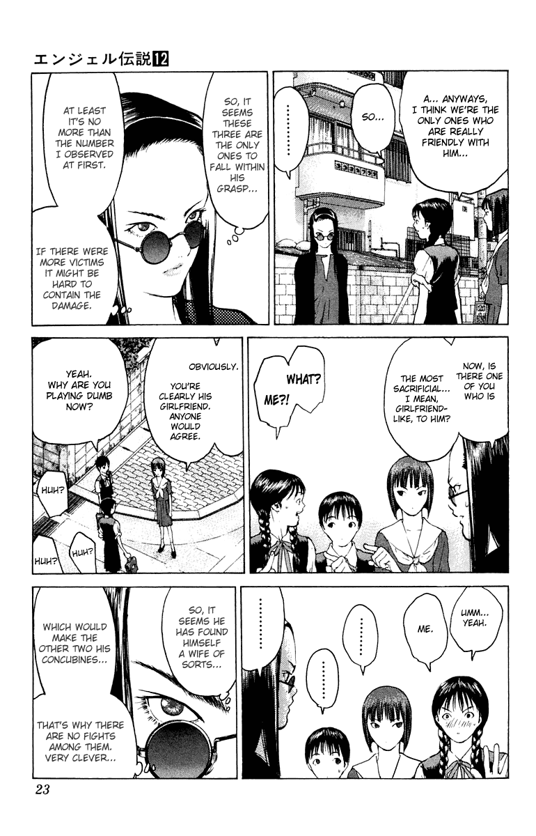 Angel Densetsu Chapter 60 page 21 - Chapter 60: A Photograph of the Highest Level of Violence