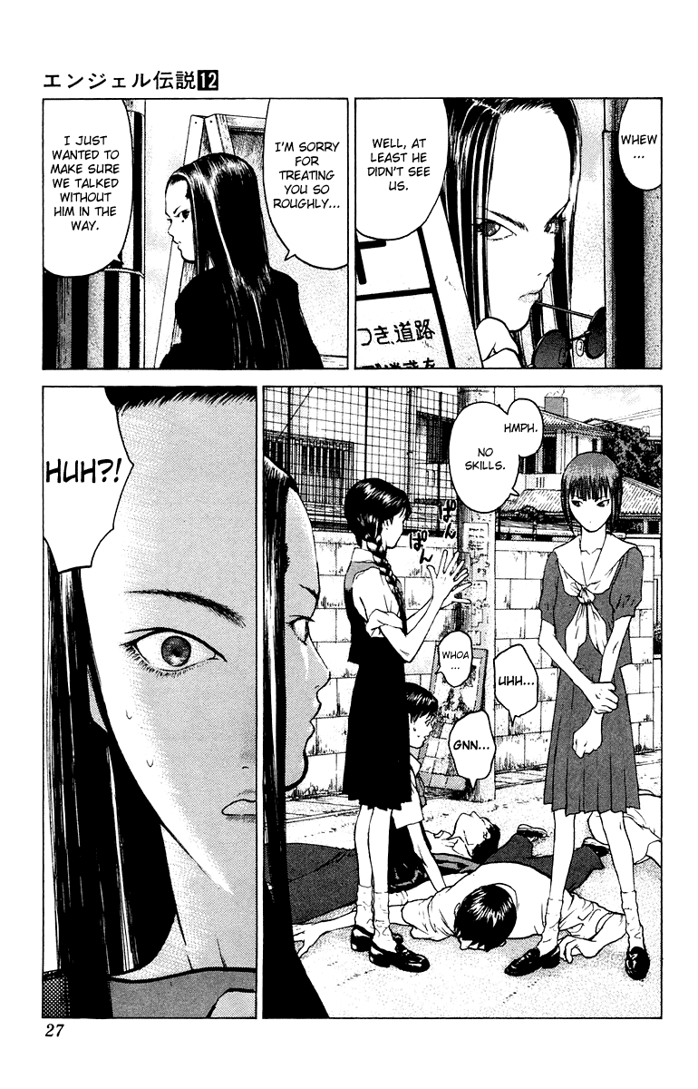 Angel Densetsu Chapter 60 page 25 - Chapter 60: A Photograph of the Highest Level of Violence