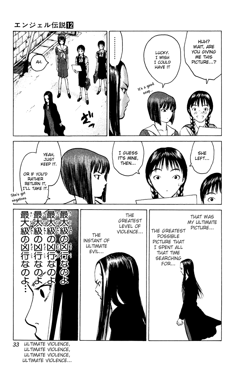 Angel Densetsu Chapter 60 page 31 - Chapter 60: A Photograph of the Highest Level of Violence