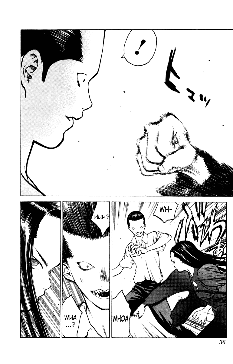 Angel Densetsu Chapter 60 page 34 - Chapter 60: A Photograph of the Highest Level of Violence