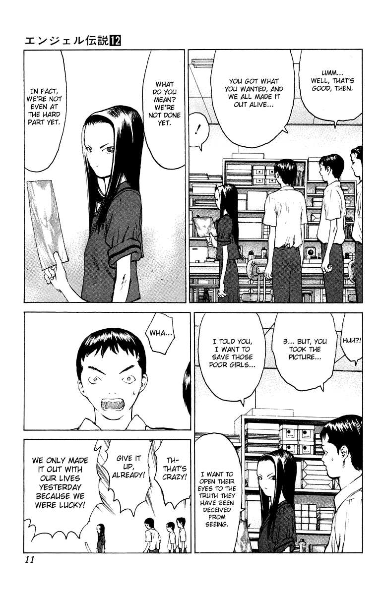 Angel Densetsu Chapter 60 page 9 - Chapter 60: A Photograph of the Highest Level of Violence