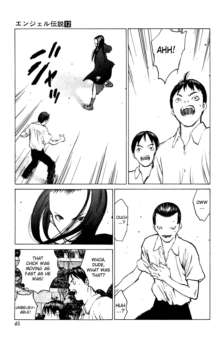 Angel Densetsu Chapter 61 page 9 - Chapter 61: The Mighty and Ephemeral