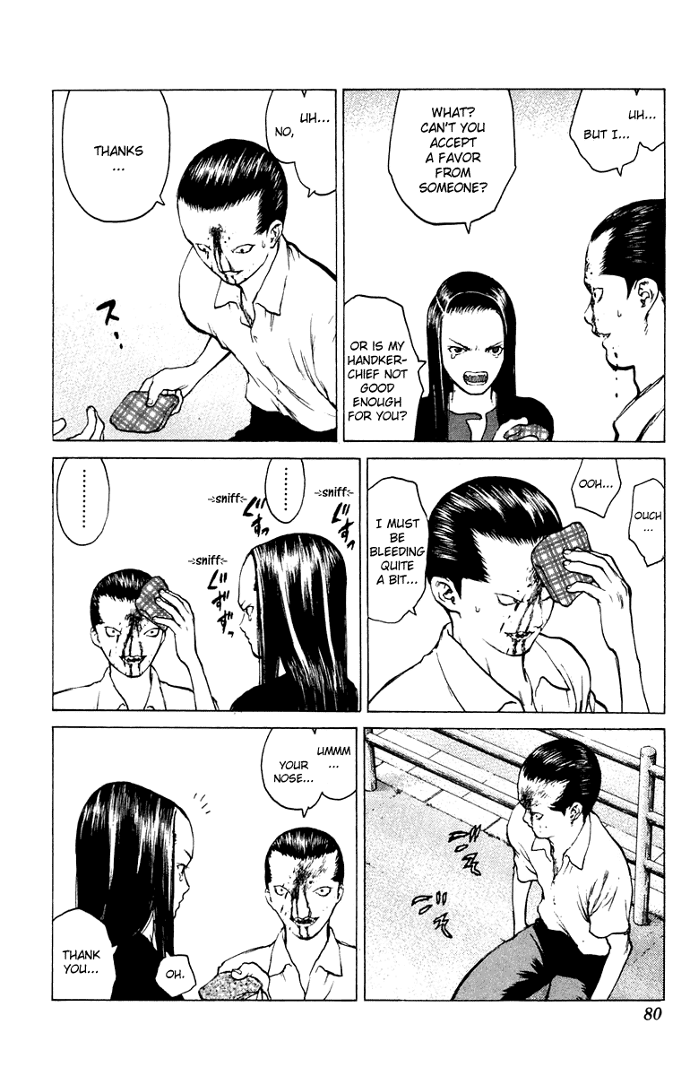Angel Densetsu Chapter 62 page 11 - Chapter 62: At the Far End of Violence and Lamenation