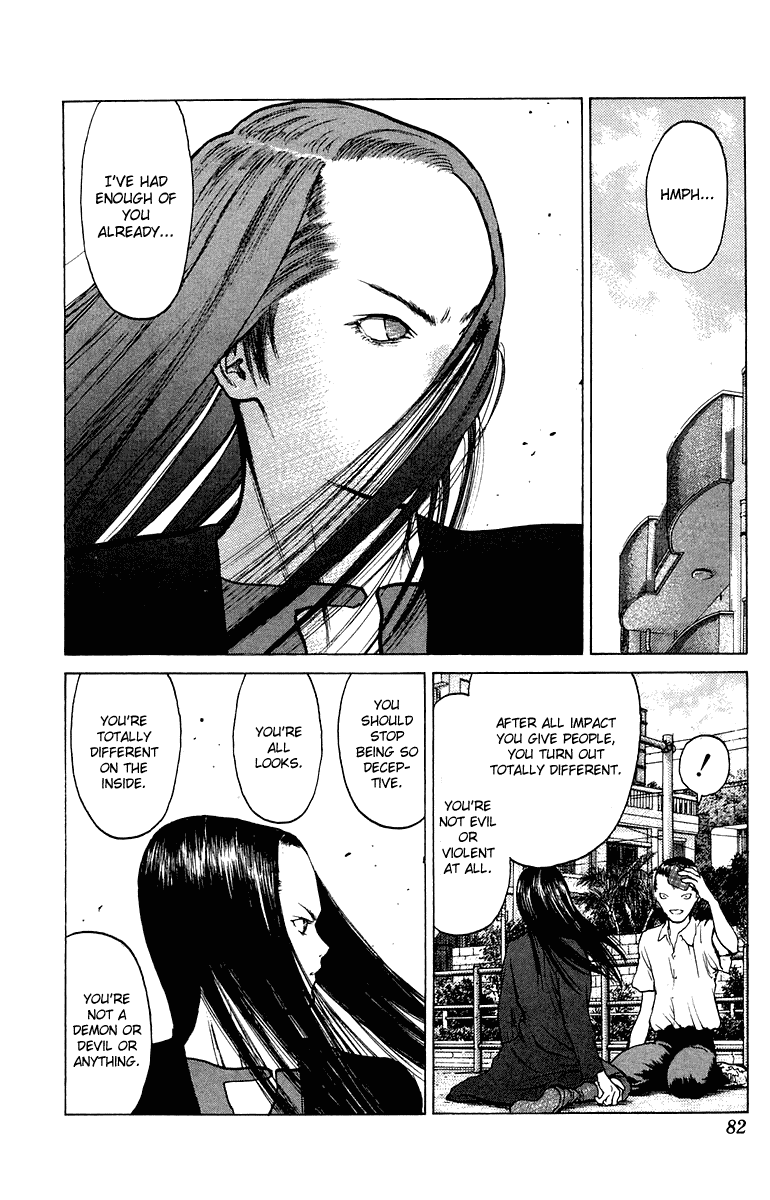 Angel Densetsu Chapter 62 page 13 - Chapter 62: At the Far End of Violence and Lamenation