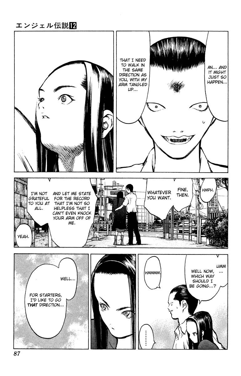 Angel Densetsu Chapter 62 page 18 - Chapter 62: At the Far End of Violence and Lamenation
