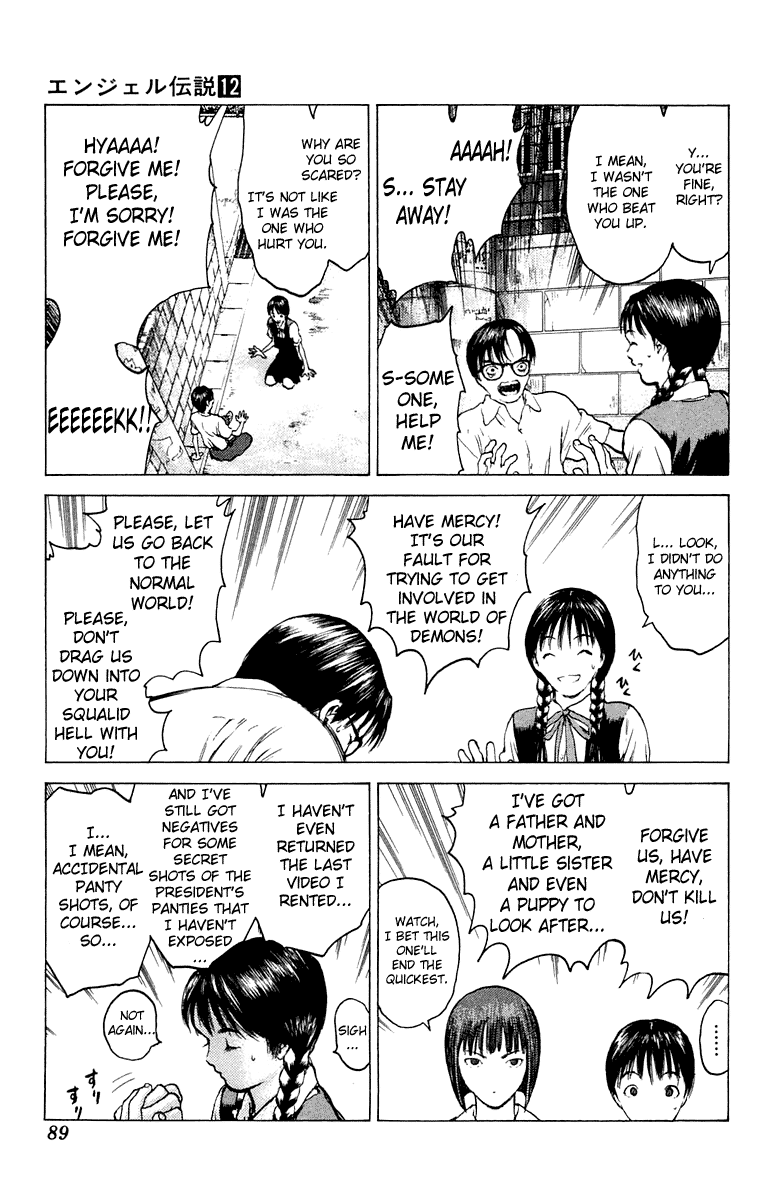 Angel Densetsu Chapter 62 page 20 - Chapter 62: At the Far End of Violence and Lamenation