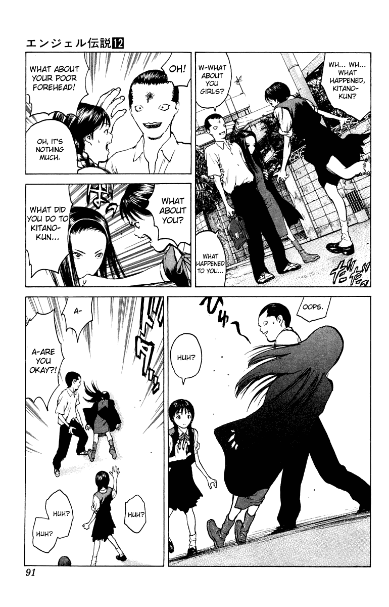 Angel Densetsu Chapter 62 page 22 - Chapter 62: At the Far End of Violence and Lamenation