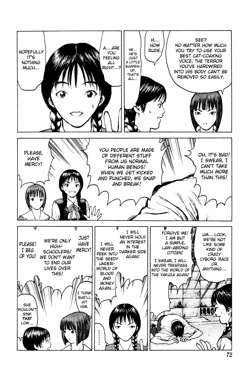 Angel Densetsu Chapter 62 page 3 - Chapter 62: At the Far End of Violence and Lamenation