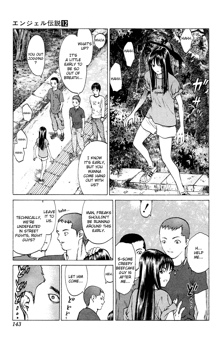 Angel Densetsu Chapter 64 page 10 - Chapter 64: Another Sunday for the Kitano Familt