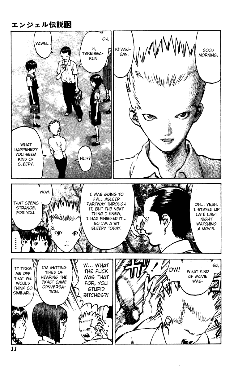 Angel Densetsu Chapter 65 page 11 - Chapter 65: The Mysterious Connection Between Hero and Demon