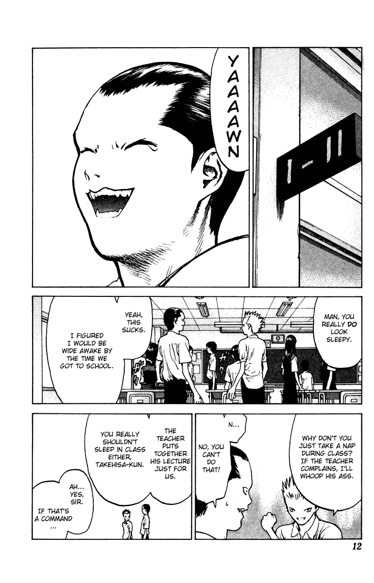 Angel Densetsu Chapter 65 page 12 - Chapter 65: The Mysterious Connection Between Hero and Demon
