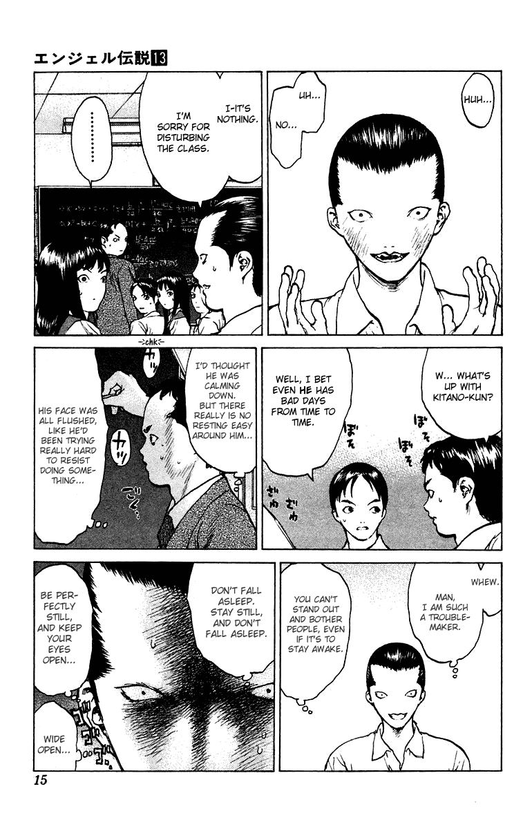 Angel Densetsu Chapter 65 page 15 - Chapter 65: The Mysterious Connection Between Hero and Demon