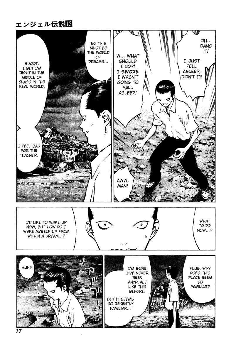 Angel Densetsu Chapter 65 page 17 - Chapter 65: The Mysterious Connection Between Hero and Demon