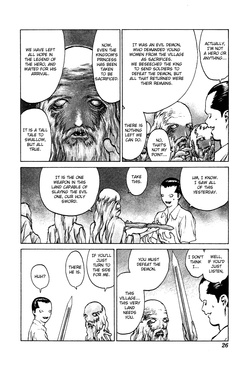 Angel Densetsu Chapter 65 page 26 - Chapter 65: The Mysterious Connection Between Hero and Demon