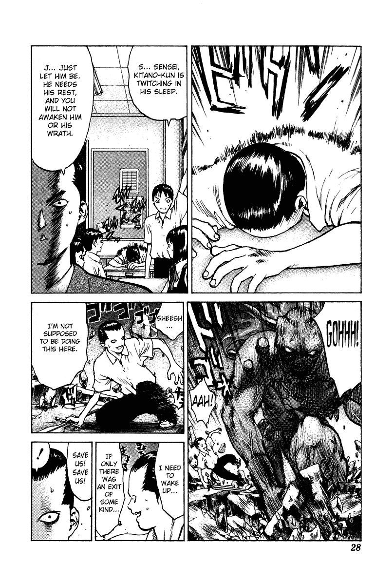 Angel Densetsu Chapter 65 page 28 - Chapter 65: The Mysterious Connection Between Hero and Demon