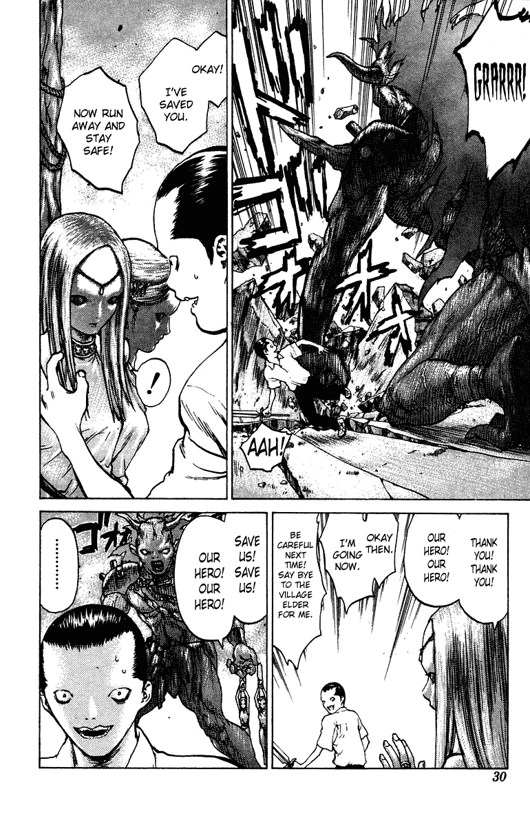 Angel Densetsu Chapter 65 page 30 - Chapter 65: The Mysterious Connection Between Hero and Demon