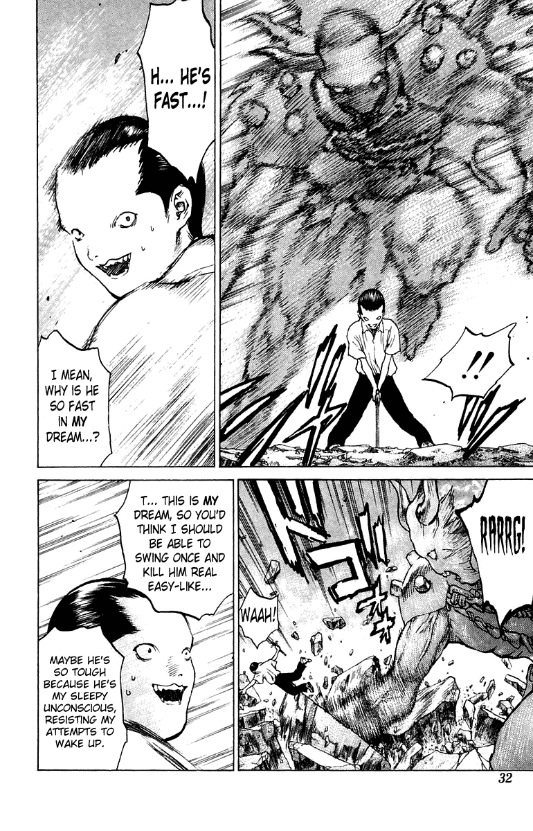 Angel Densetsu Chapter 65 page 32 - Chapter 65: The Mysterious Connection Between Hero and Demon