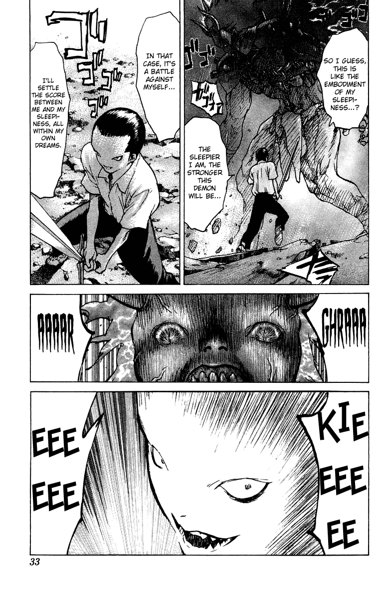 Angel Densetsu Chapter 65 page 33 - Chapter 65: The Mysterious Connection Between Hero and Demon