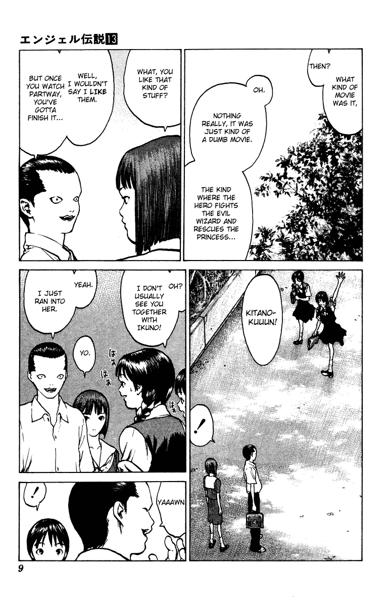 Angel Densetsu Chapter 65 page 9 - Chapter 65: The Mysterious Connection Between Hero and Demon