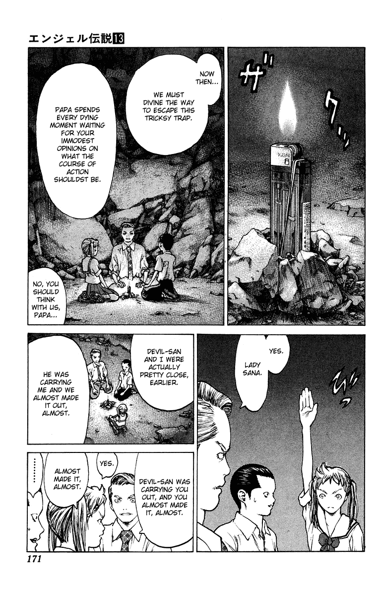 Angel Densetsu Chapter 70 page 13 - Chapter 70: The Great Demonic Ant Lion Escape Plan