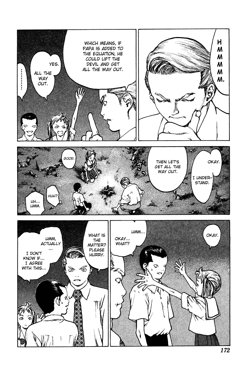 Angel Densetsu Chapter 70 page 14 - Chapter 70: The Great Demonic Ant Lion Escape Plan