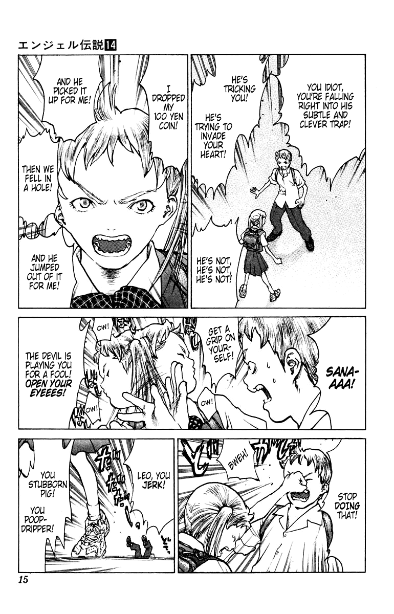 Angel Densetsu Chapter 71 page 14 - Chapter 71: The Advent Upon Leo's Anguish