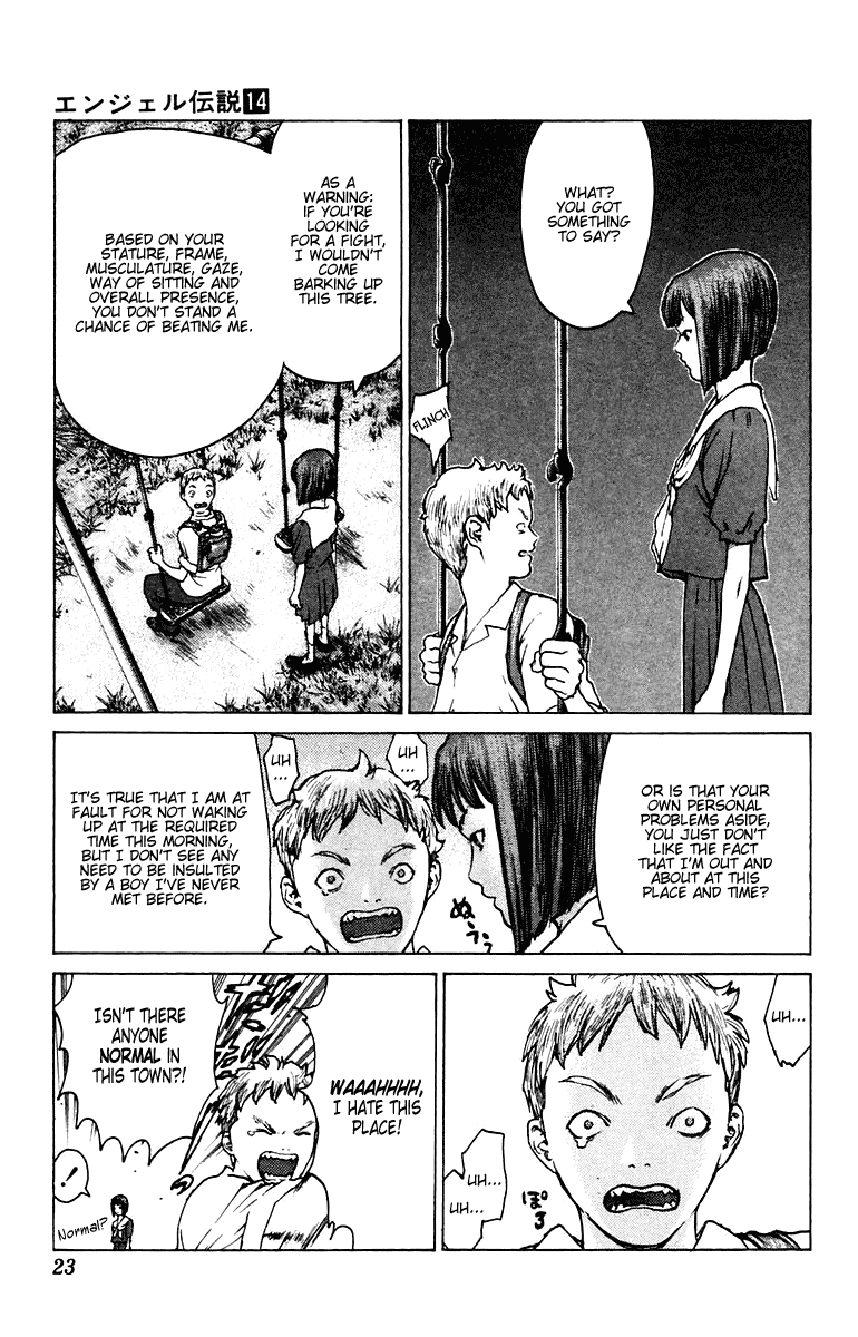Angel Densetsu Chapter 71 page 22 - Chapter 71: The Advent Upon Leo's Anguish