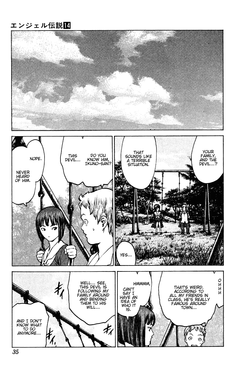 Angel Densetsu Chapter 71 page 34 - Chapter 71: The Advent Upon Leo's Anguish