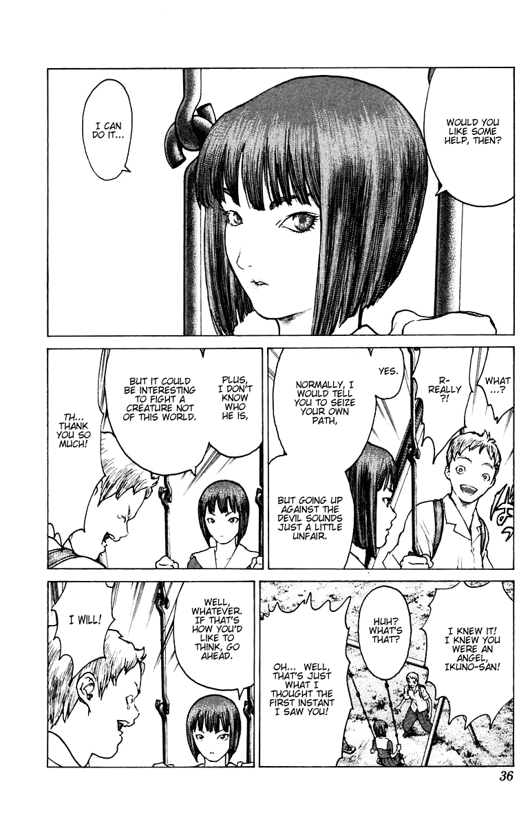Angel Densetsu Chapter 71 page 35 - Chapter 71: The Advent Upon Leo's Anguish