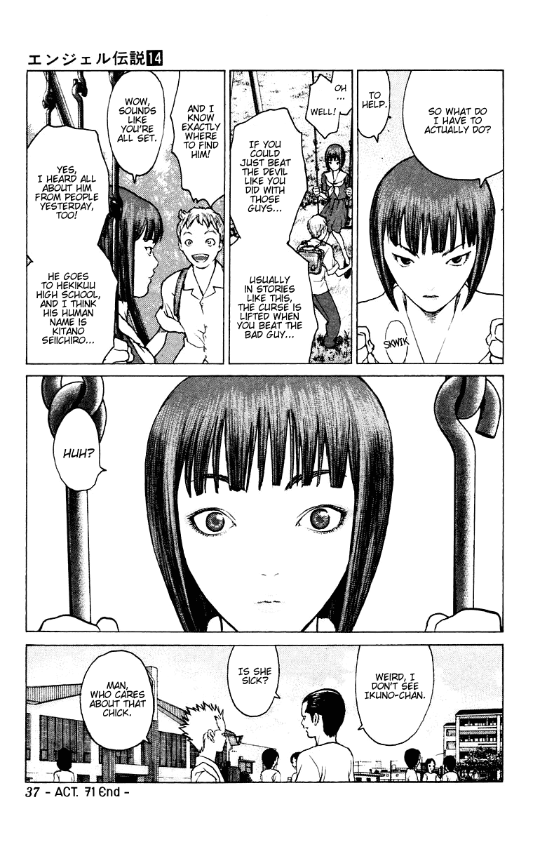 Angel Densetsu Chapter 71 page 36 - Chapter 71: The Advent Upon Leo's Anguish