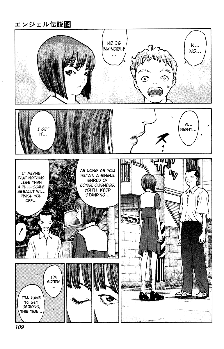 Angel Densetsu Chapter 74 page 12 - Chapter 74: He Who Will Not Fall
