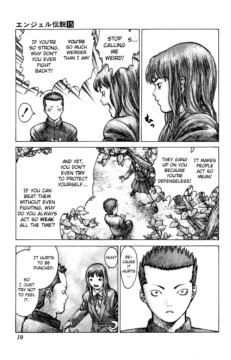 Angel Densetsu Chapter 77 page 17 - Chapter 77: Days of Our Youth: Part 2