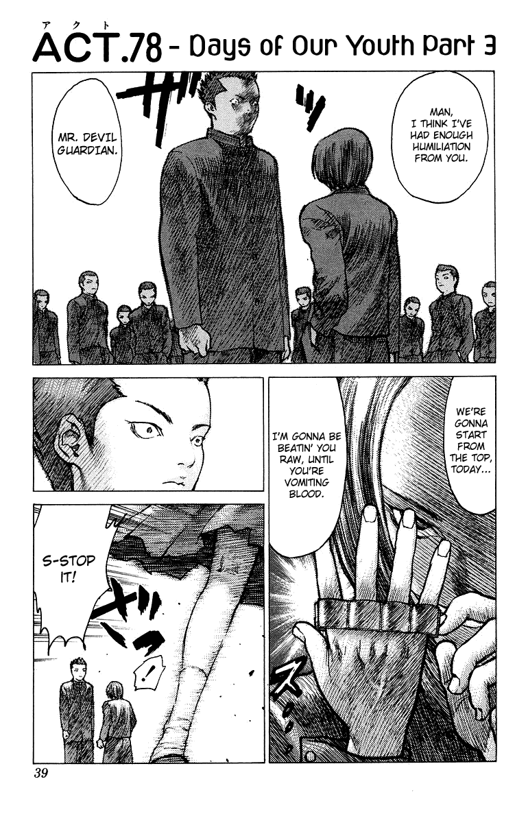 Angel Densetsu Chapter 78 page 2 - Chapter 78: Days of Our Youth: Part 3