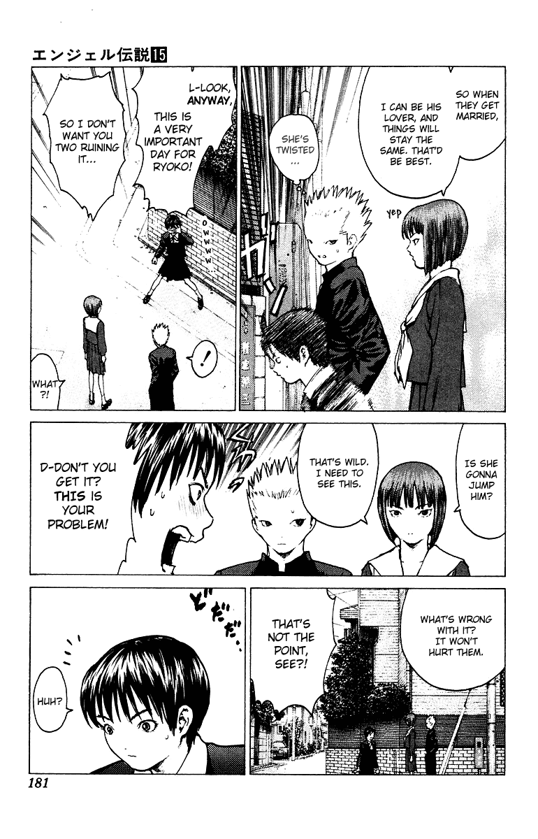 Angel Densetsu Chapter 82 page 15 - Chapter 82: A Day of Blue Skies