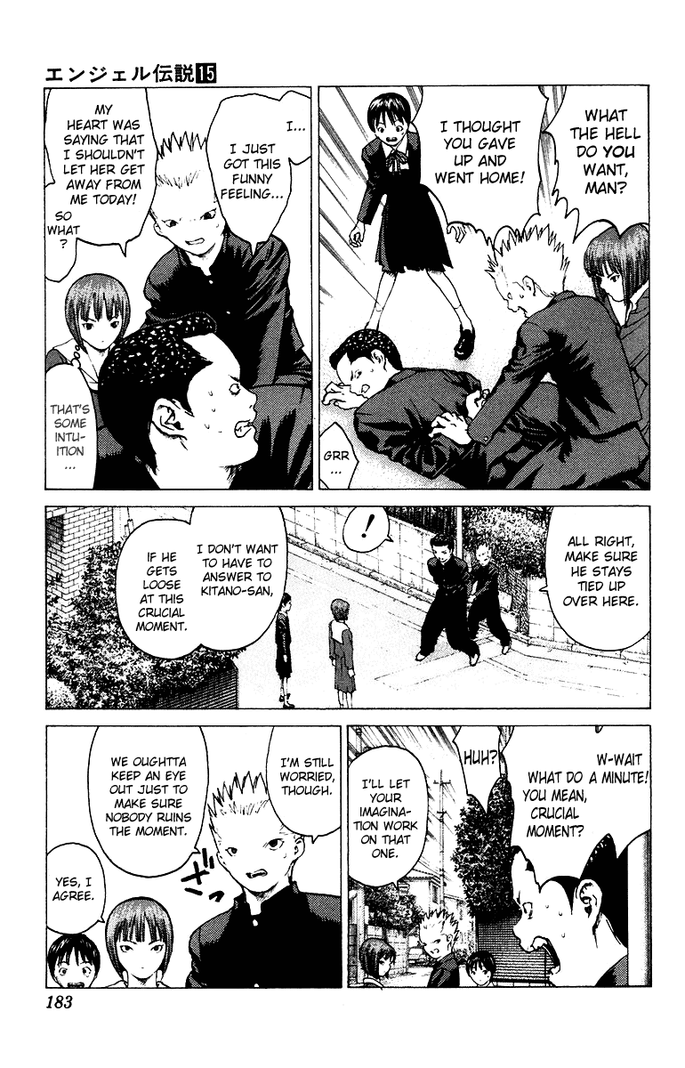 Angel Densetsu Chapter 82 page 17 - Chapter 82: A Day of Blue Skies