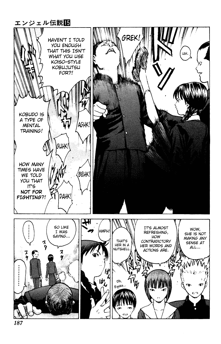 Angel Densetsu Chapter 82 page 21 - Chapter 82: A Day of Blue Skies