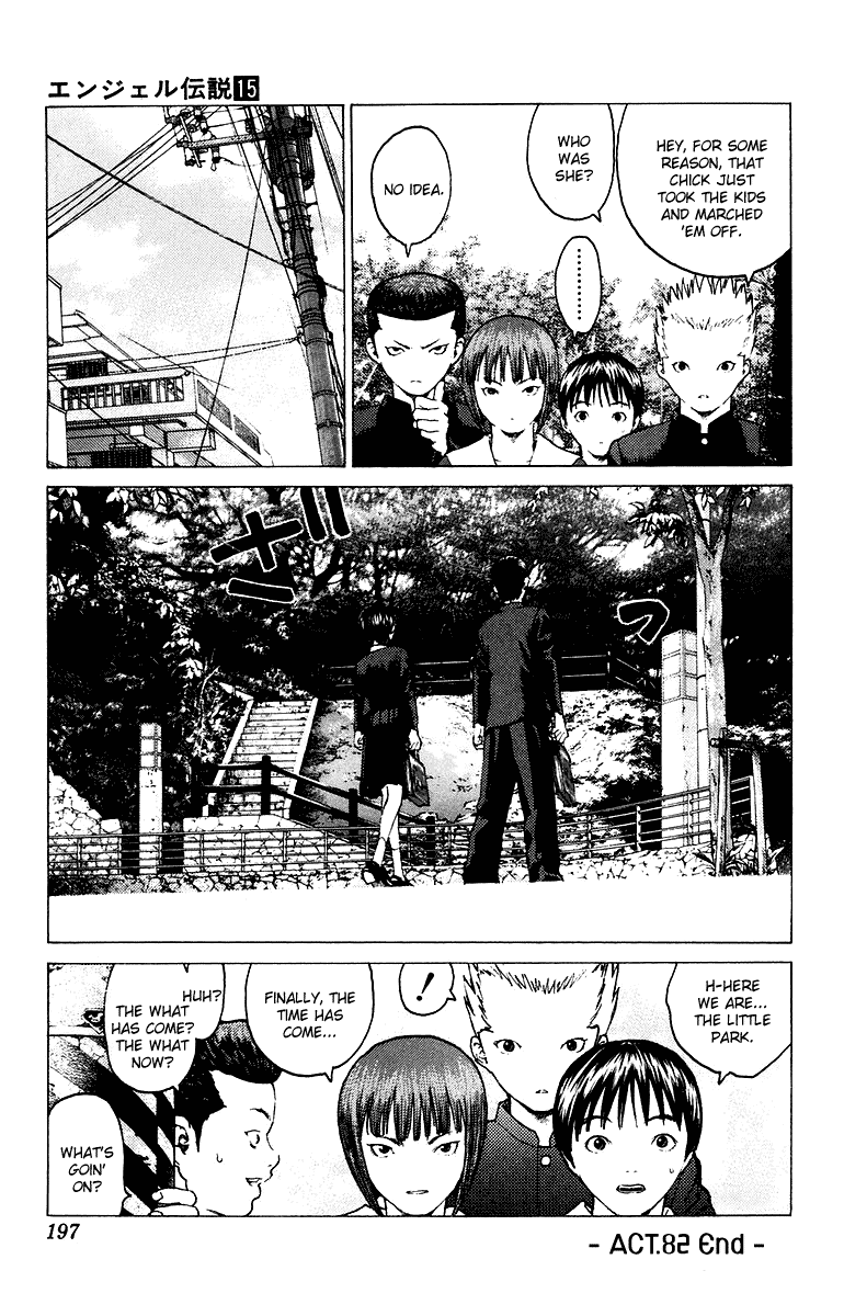Angel Densetsu Chapter 82 page 31 - Chapter 82: A Day of Blue Skies