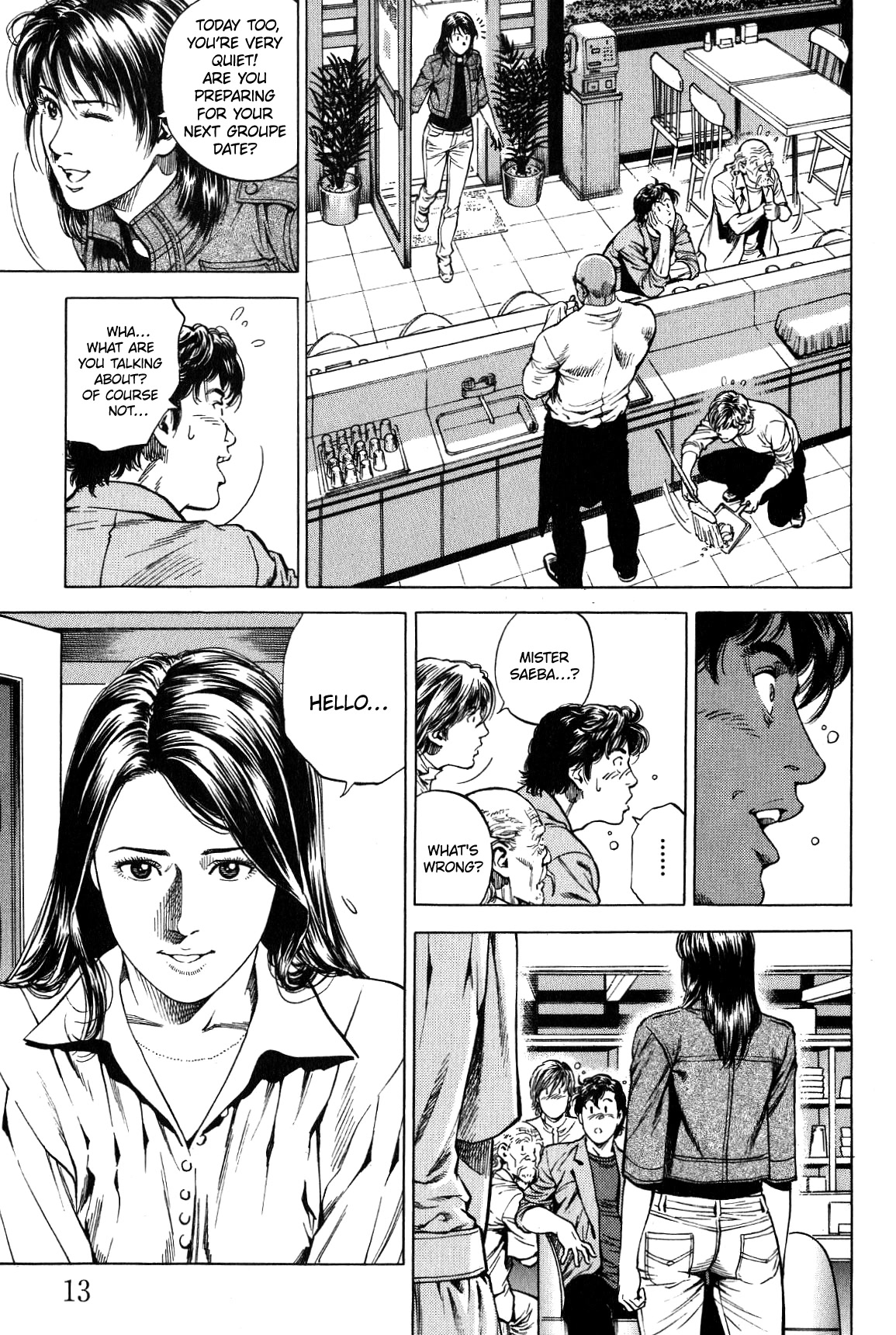 Angel Heart Chapter 265 page 13 - Chapter 265: Umibozu and Hazuki