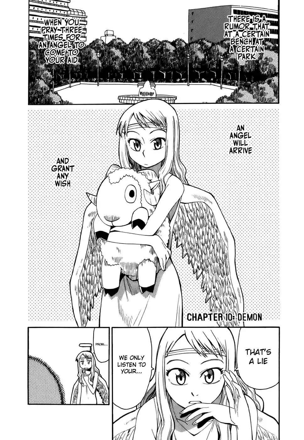Angel Onayami Soudanjo Chapter 10 page 1 - Chapter 10: Demon