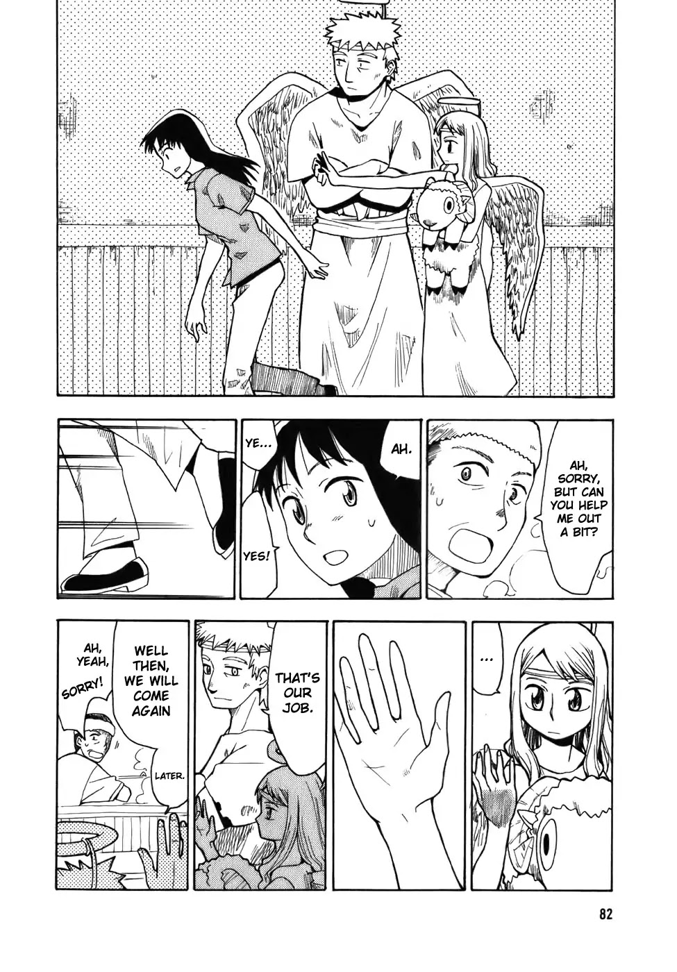 Angel Onayami Soudanjo Chapter 4 page 10 - Chapter 4 : I don't want to work