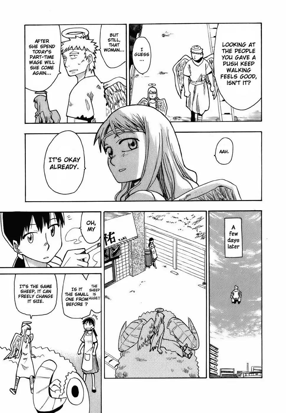 Angel Onayami Soudanjo Chapter 4 page 11 - Chapter 4 : I don't want to work