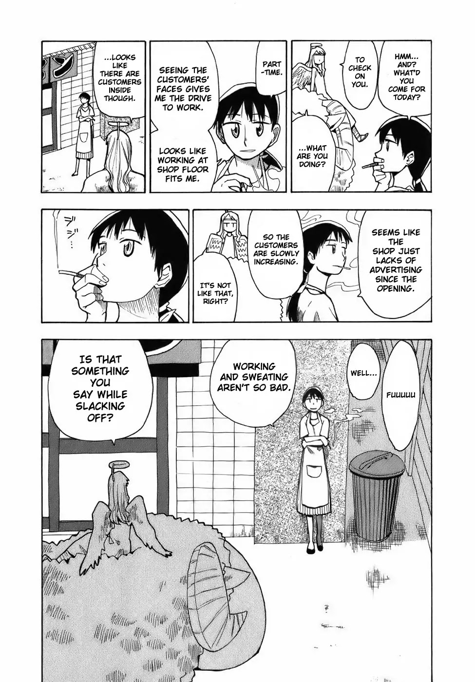 Angel Onayami Soudanjo Chapter 4 page 12 - Chapter 4 : I don't want to work