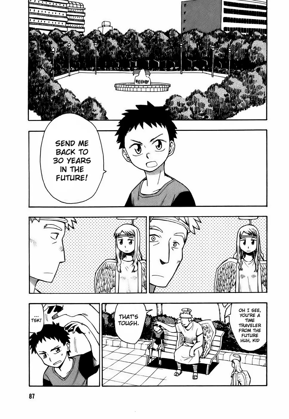 Angel Onayami Soudanjo Chapter 5 page 1 - Chapter 5: I'm tired