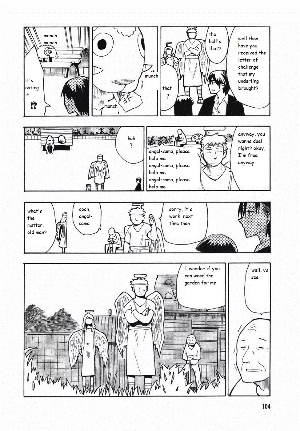 Angel Onayami Soudanjo Chapter 6 page 4 - Chapter 6: It's a match