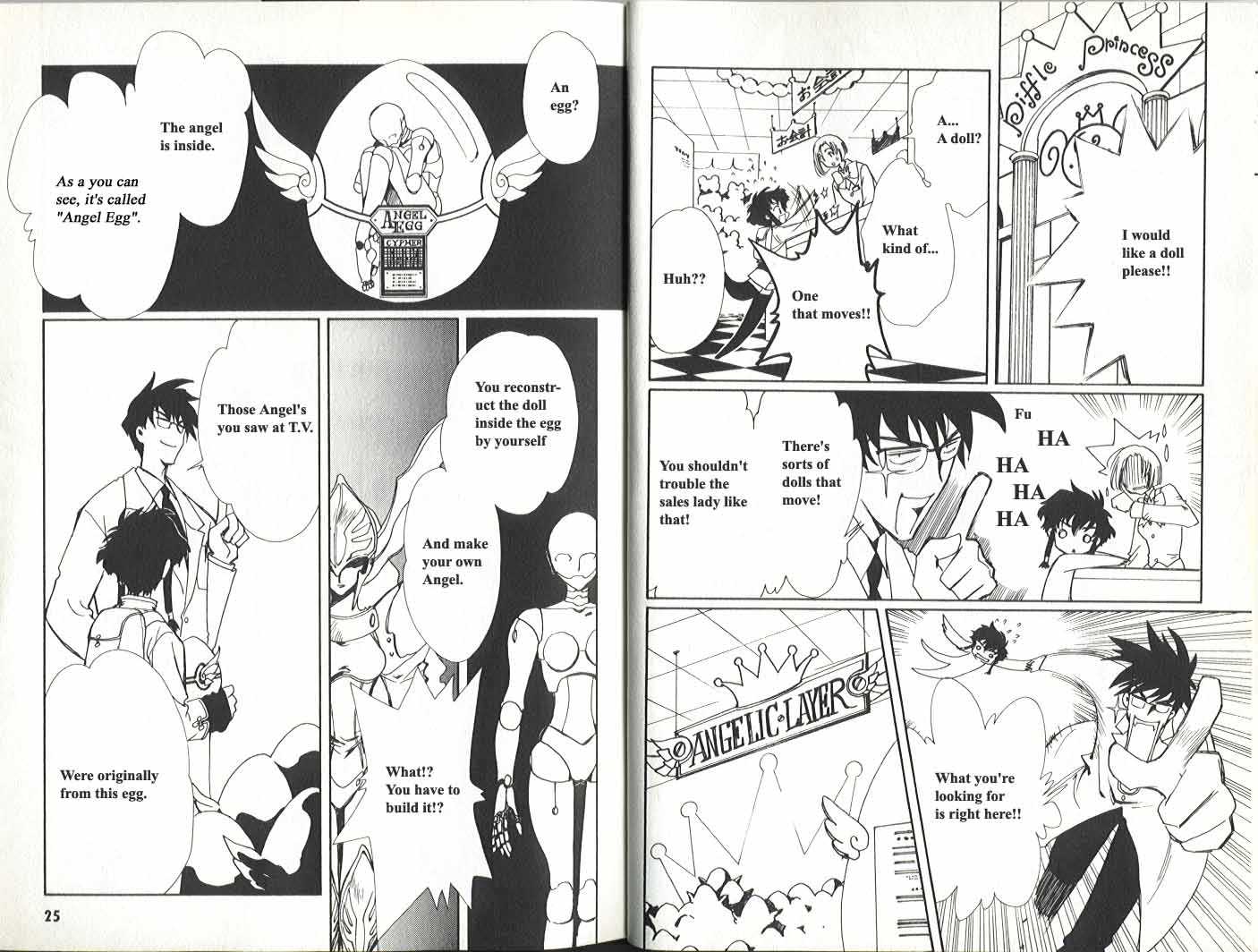 Angelic Layer Chapter 1 page 12 - Chapter 1