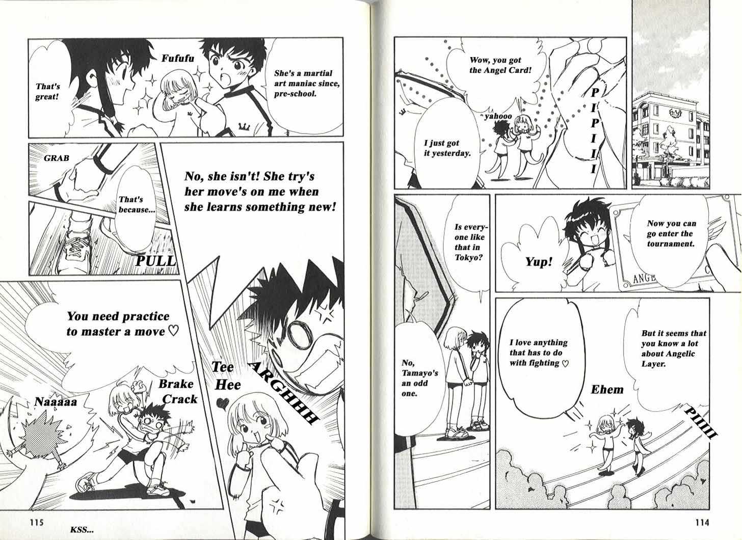 Angelic Layer Chapter 4 page 4 - Chapter 4