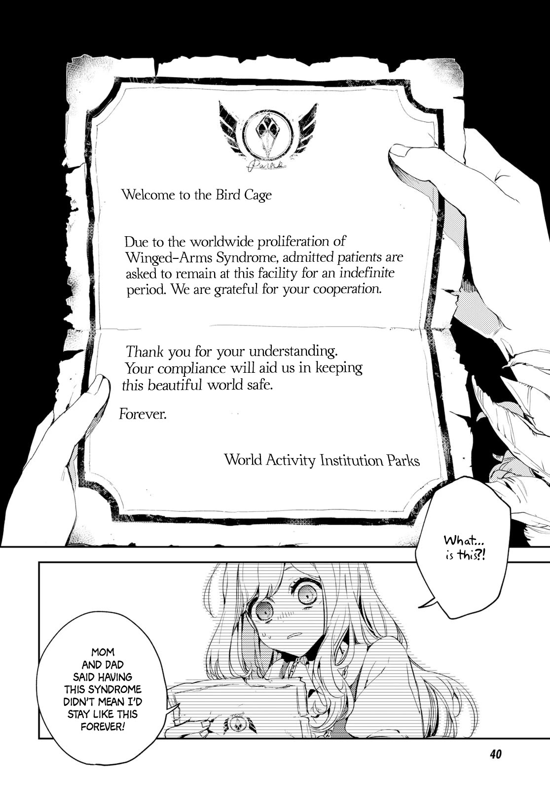 Angelic Syndrome Chapter 1 page 11 - Chapter 1: Winged-Arms Syndrome
