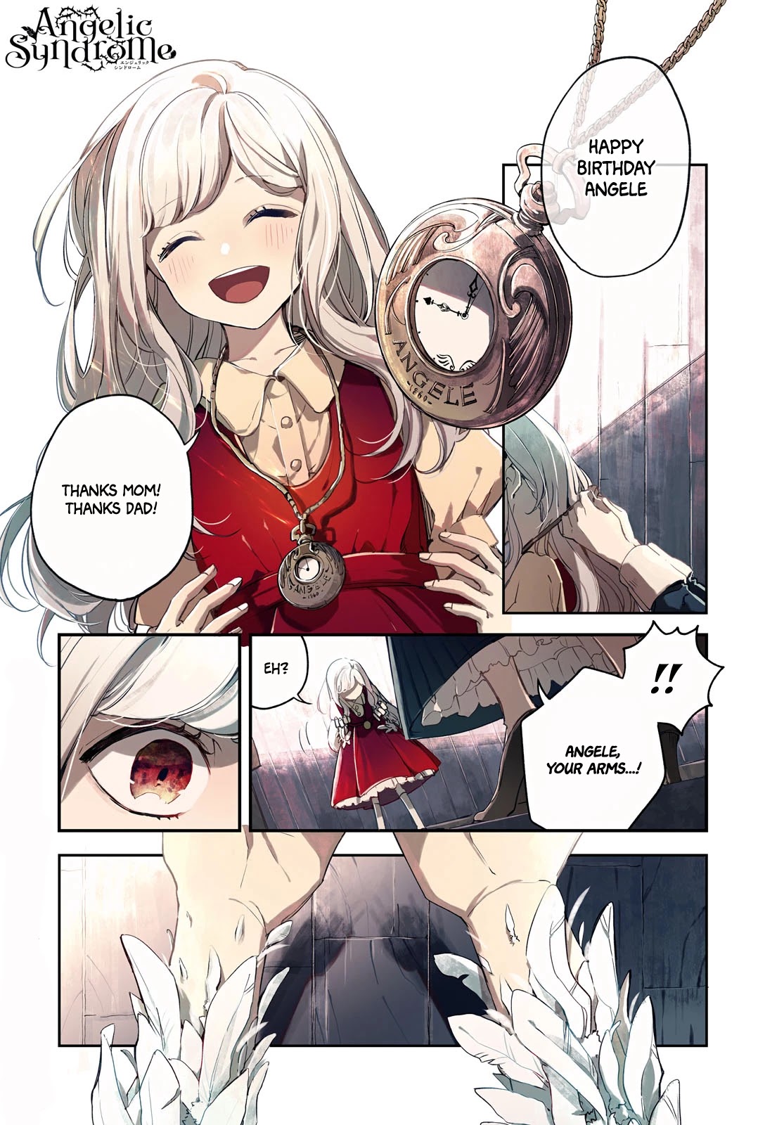 Angelic Syndrome Chapter 1 page 4 - Chapter 1: Winged-Arms Syndrome