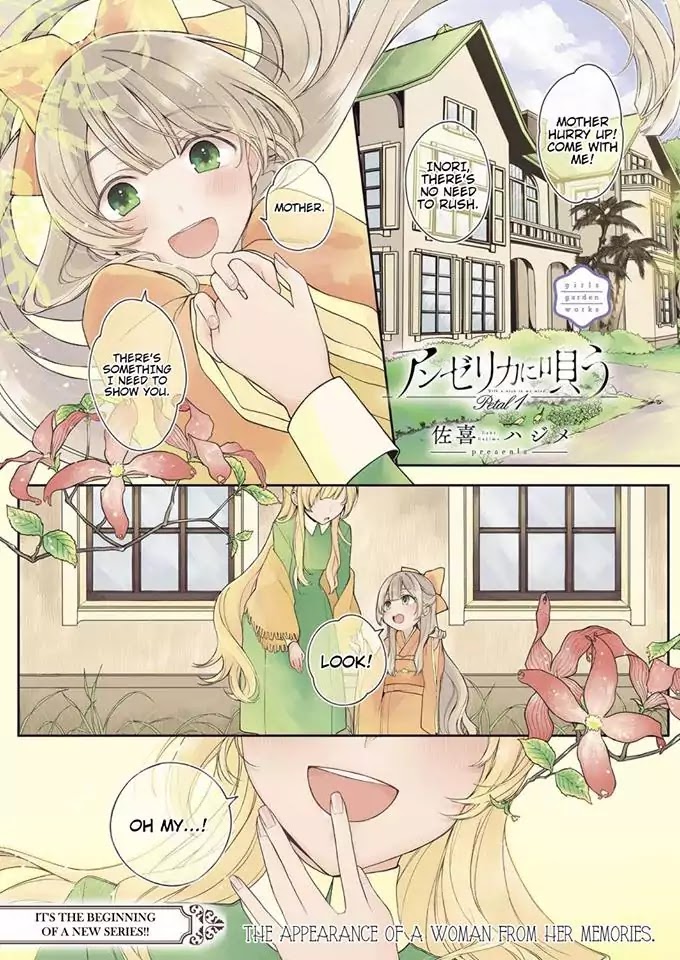 Angelica ni Utau Chapter 1 page 1 - Chapter 1